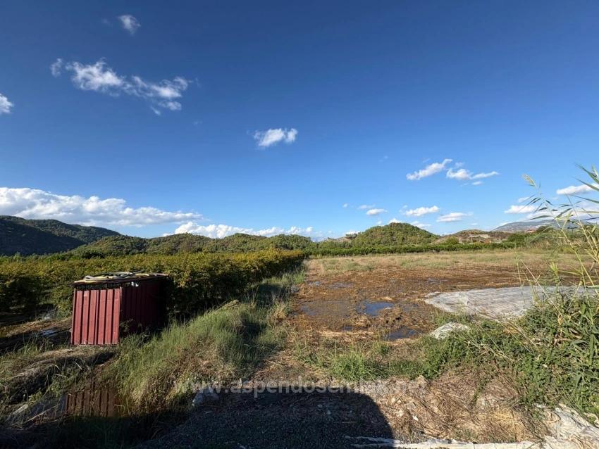 3900 M² Großes Grundstück Mit Baugenehmigung In Ortaca Yesilyurt Zu Verkaufen