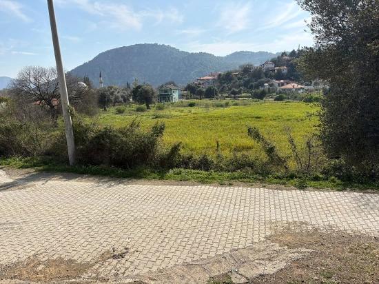 2.023 M² Großes Grundstück In Çandır Village, Köyceğiz, Zu Verkaufen, Mit Miteigentum Und Freiwilliger Aufteilung.