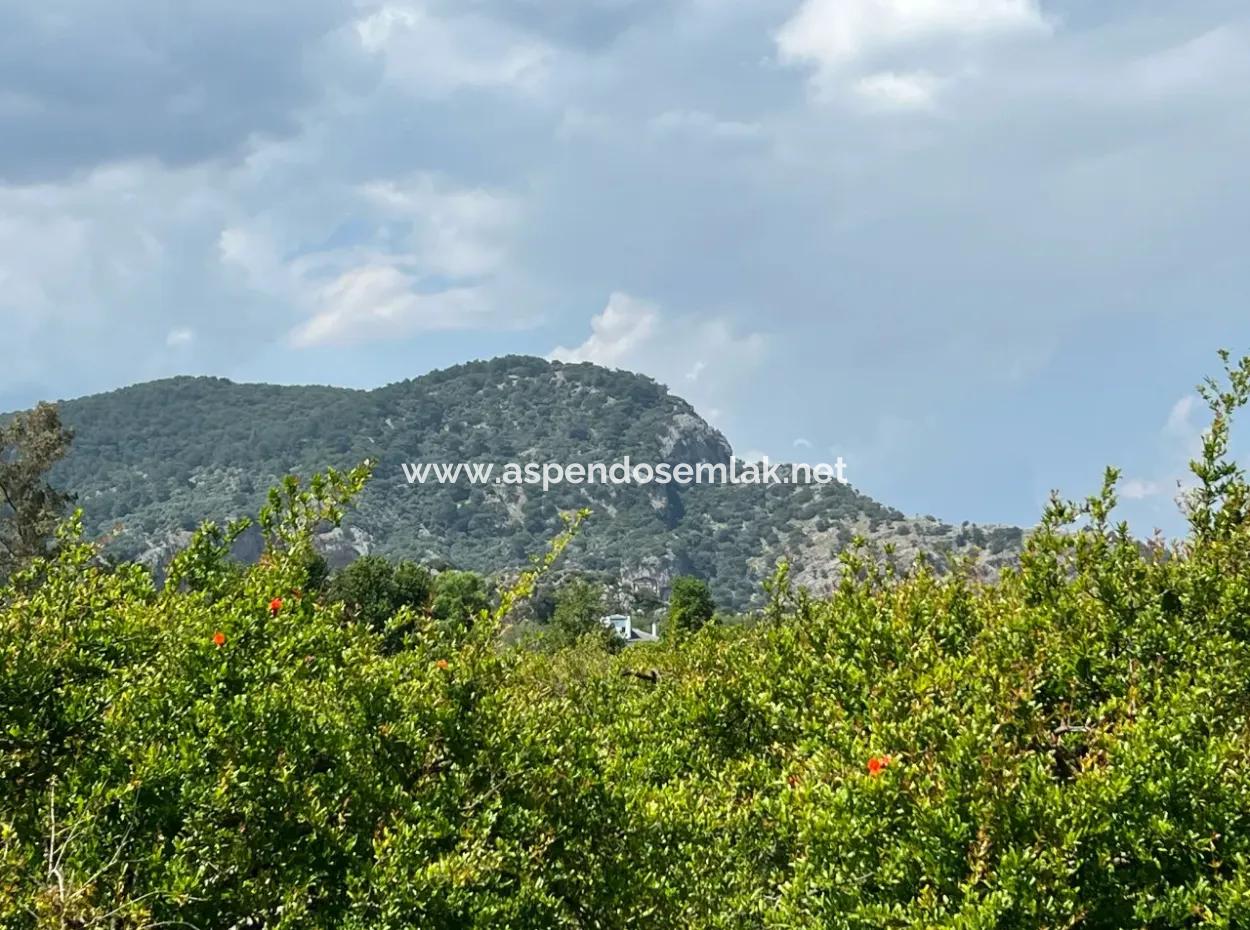 5.100 M2 Land Zum Verkauf In Der Gegend Von Dalyan Maraş Mit 5% Wohnzone