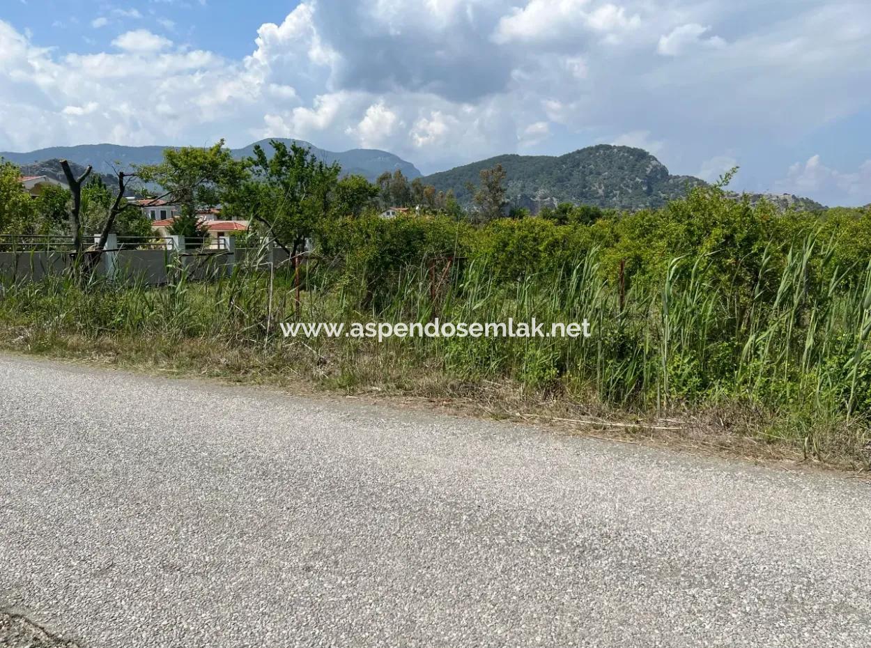 5.100 M2 Land Zum Verkauf In Der Gegend Von Dalyan Maraş Mit 5% Wohnzone