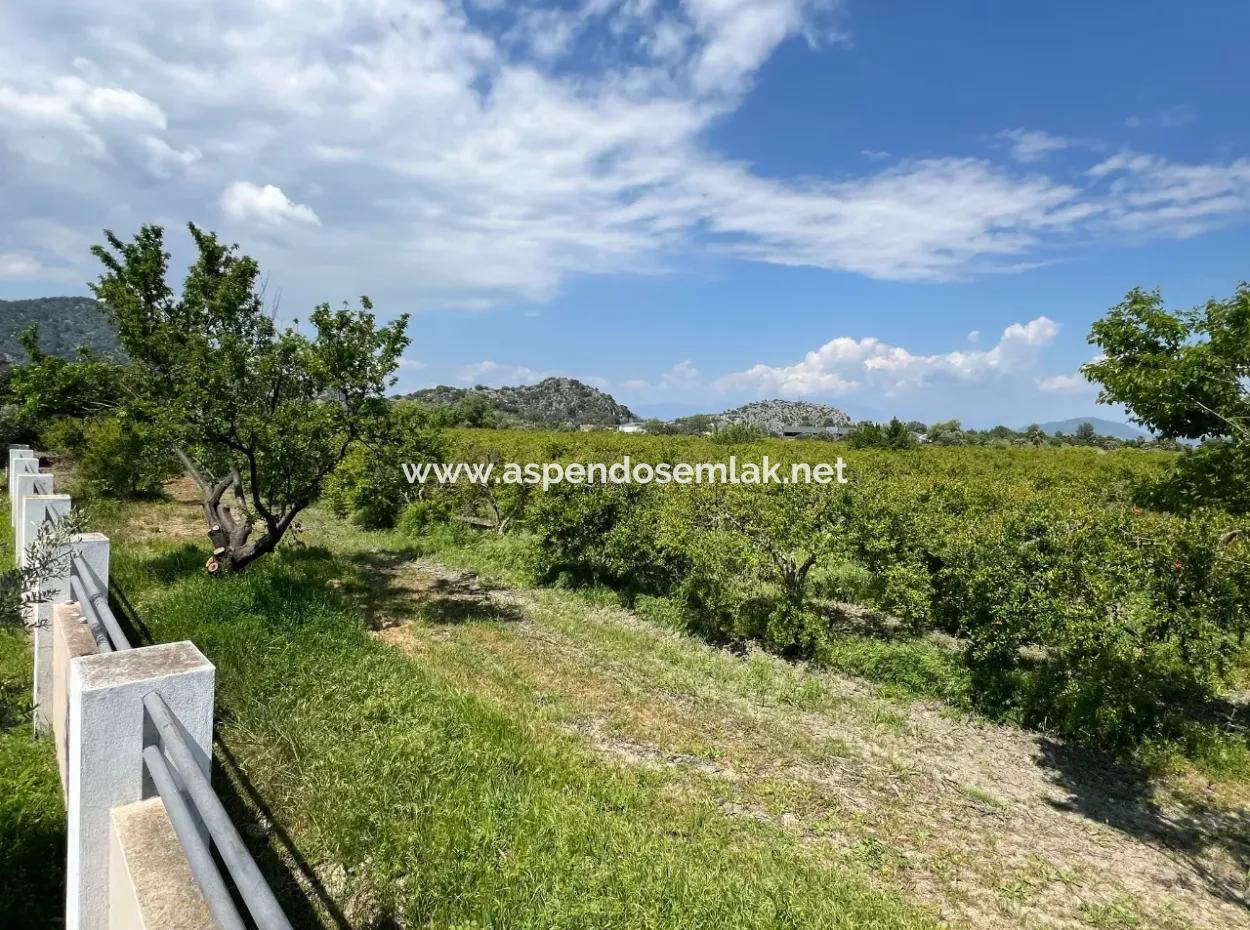 5.100 M2 Land Zum Verkauf In Der Gegend Von Dalyan Maraş Mit 5% Wohnzone
