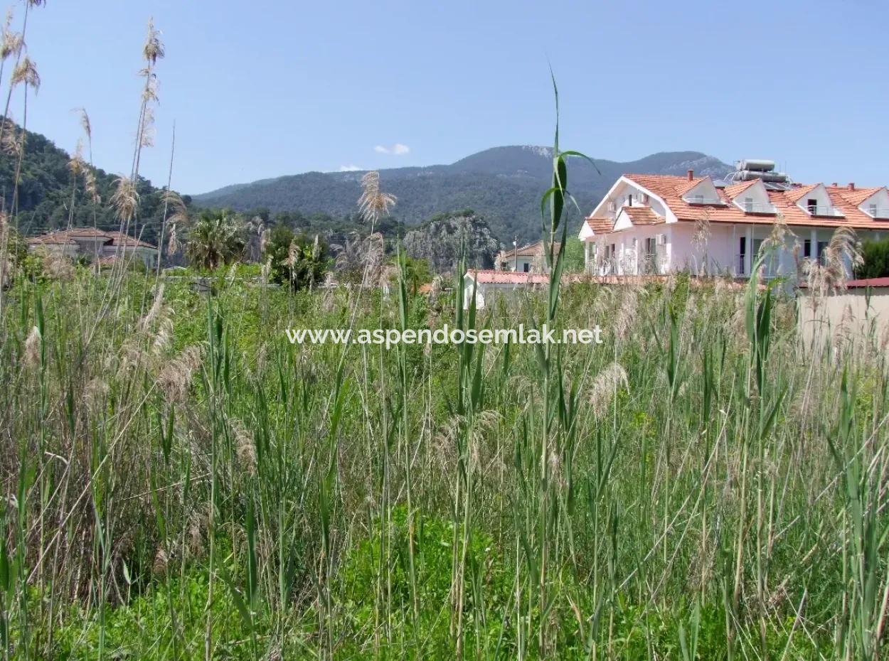 Grundstück Zum Verkauf In Dalyan 840M2 30 Zonierung Grundstück Zum Verkauf In Dalyan Gülpınar