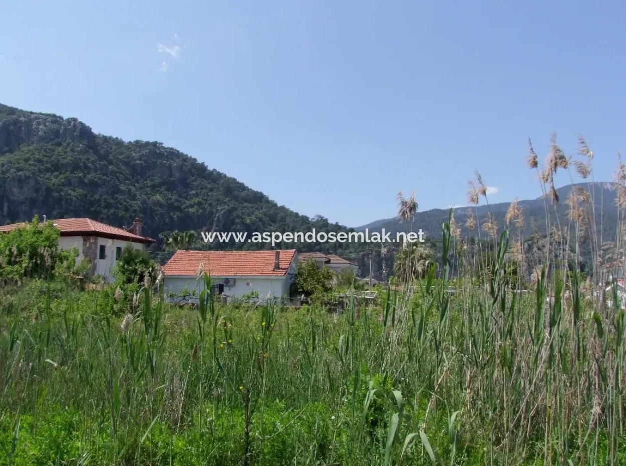 Grundstück Zum Verkauf In Dalyan 840M2 30 Zonierung Grundstück Zum Verkauf In Dalyan Gülpınar