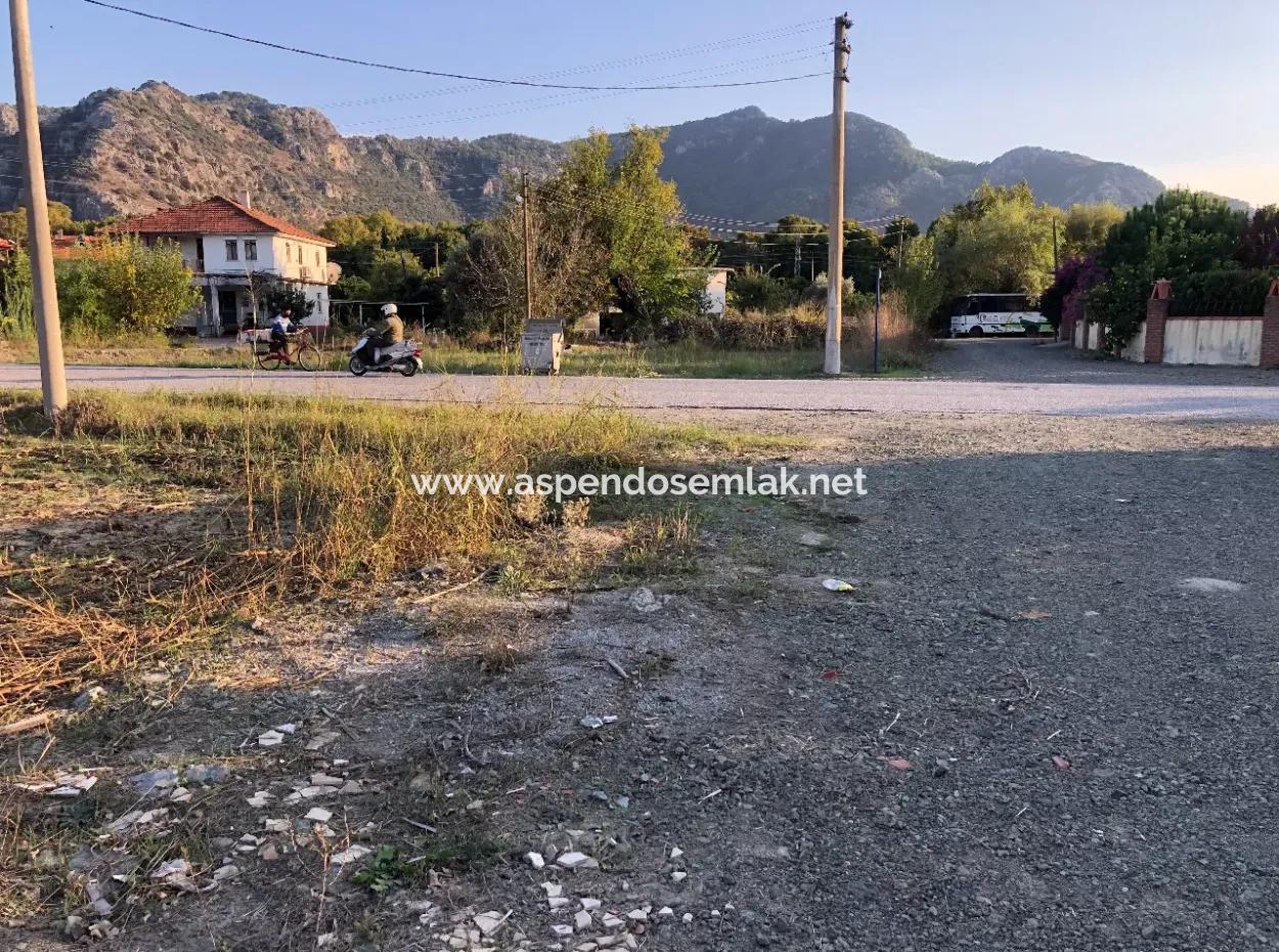 700M2 Eckgrundstück Zum Verkauf In Dalyan