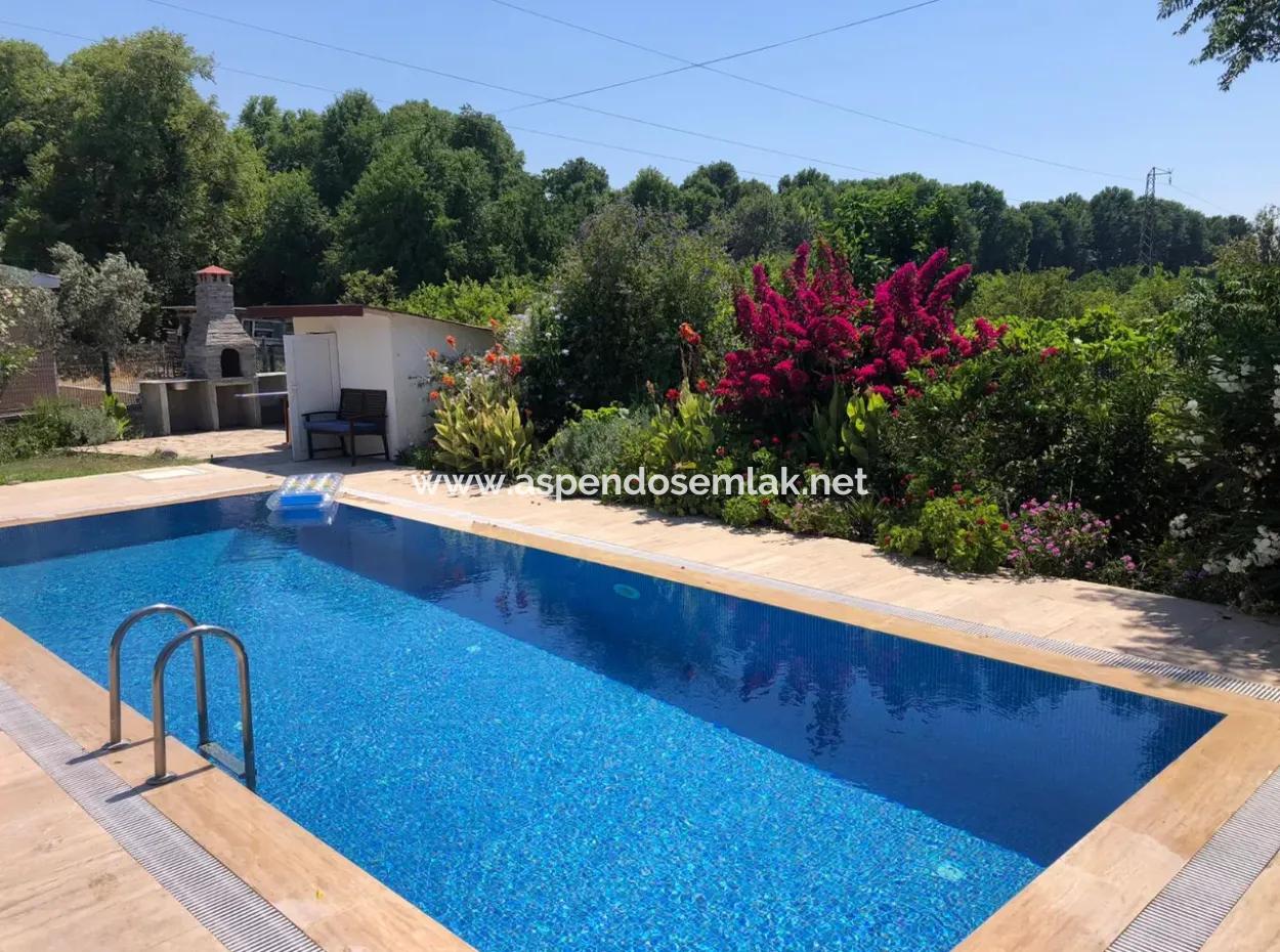 Dalyan Villa Zu Verkaufen 615M2 Land In 3 1 Villen Zu Verkaufen