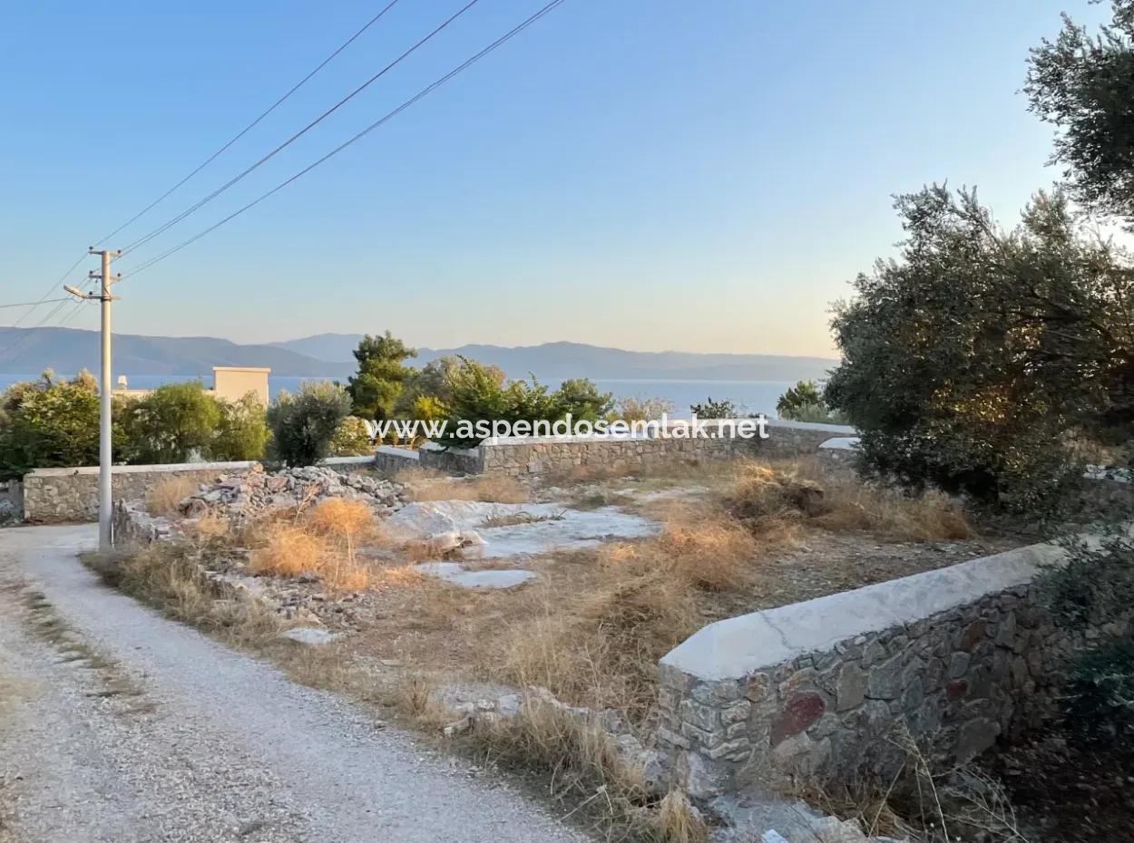 552M2 Grundstück Zum Verkauf In Akyaka Kandillide Mit Meerblick