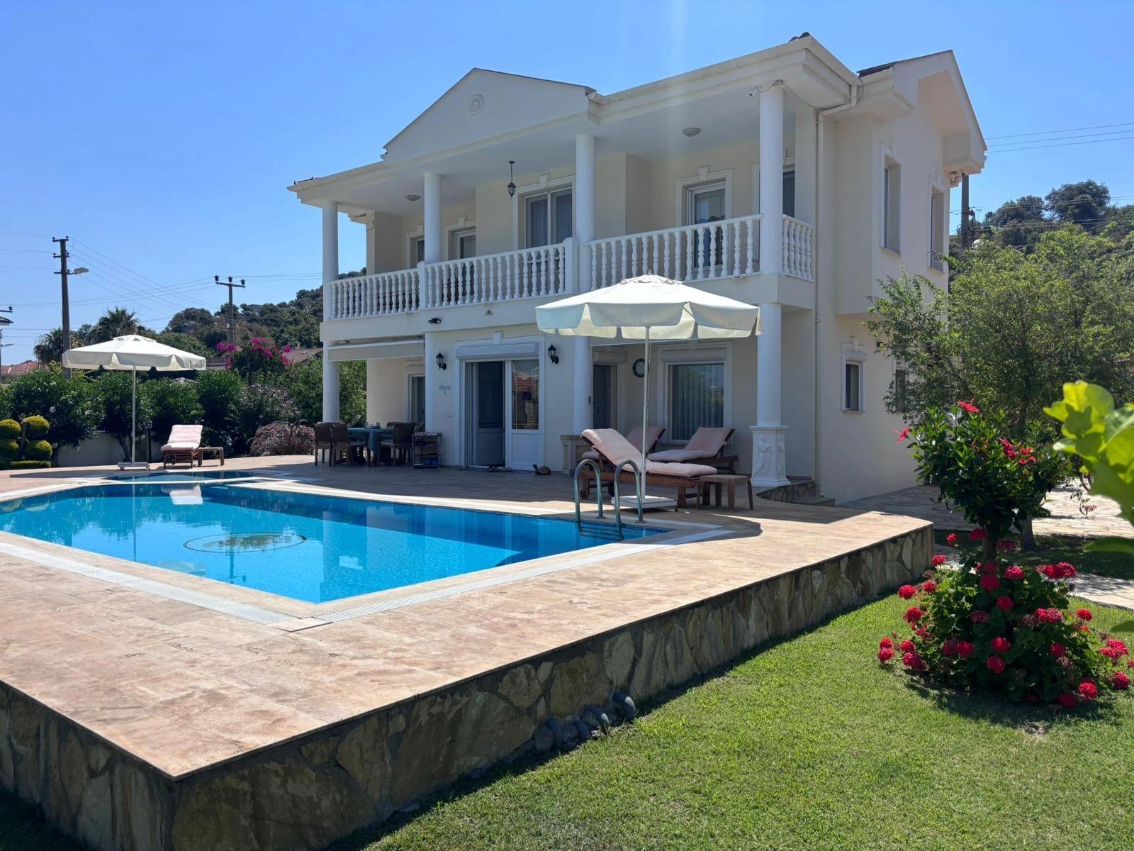 848m2 3+1 Villa For Sale In Dalyan With View Of The King's Tombs