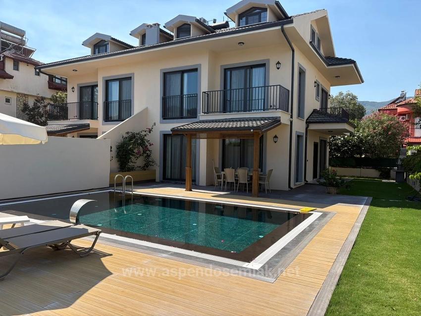 4+1 Villa For Sale In Gülpınar, Dalyan