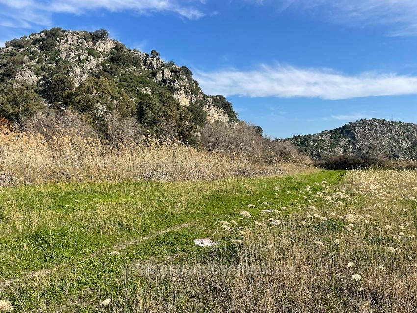 6800 M2 Plot Of Land For Sale In Dalyan With 5% Residential Zoning.