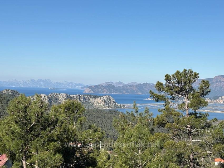 1000M2 Land For Sale With Sea View In Gökbel Village Residential Area