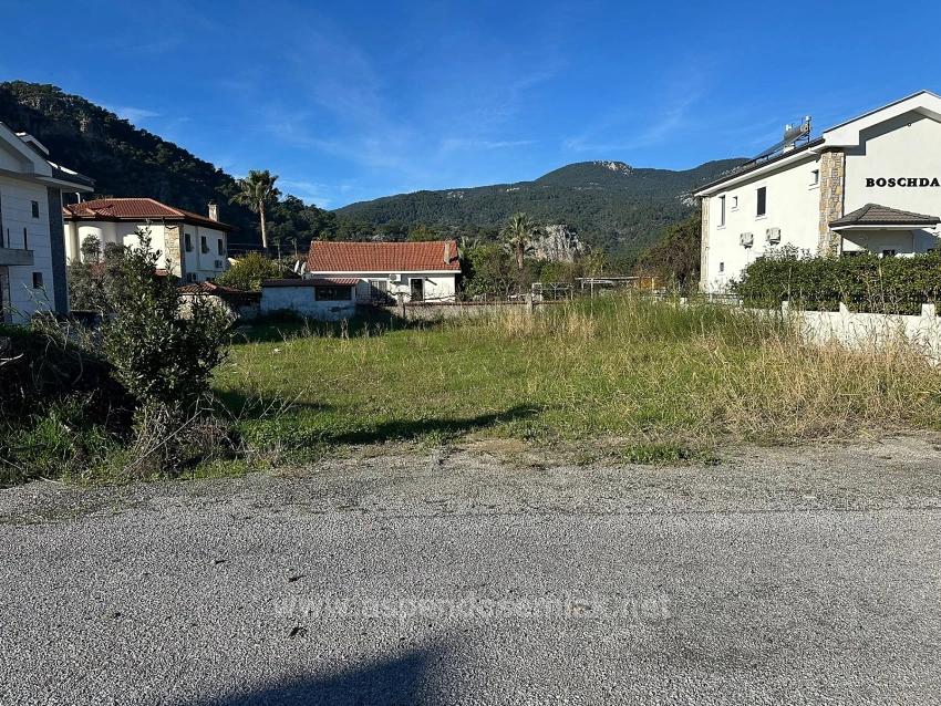 841M2 Plot Of Land For Sale In Dalyan Gülpınar With 15% Zoning.