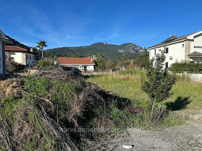 841M2 Plot Of Land For Sale In Dalyan Gülpınar With 15% Zoning.