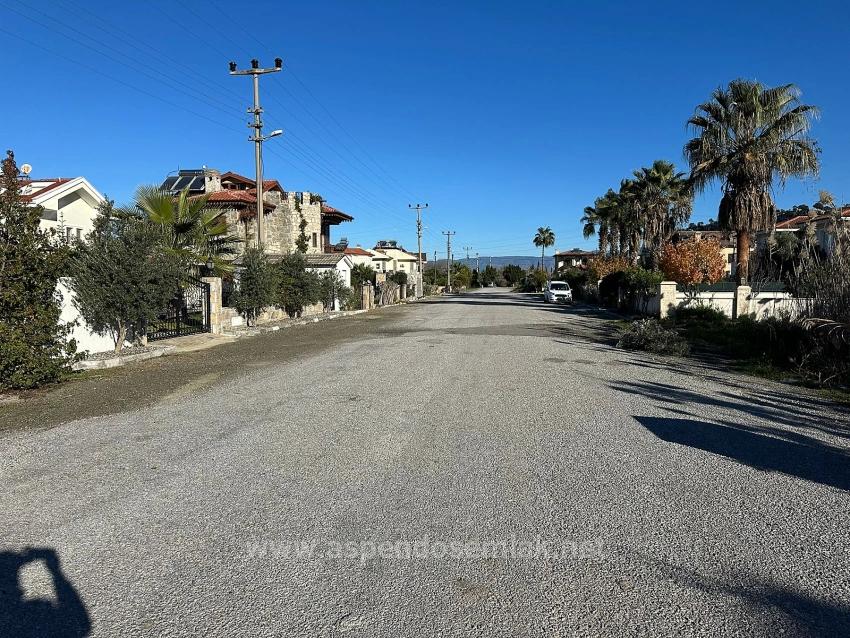 841M2 Plot Of Land For Sale In Dalyan Gülpınar With 15% Zoning.