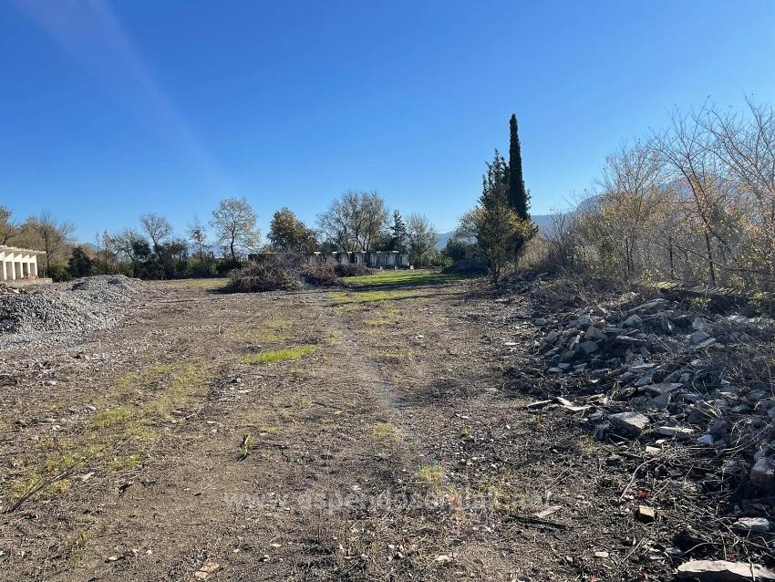9,037 M² Plot Of Land For Sale In Dalyan Gülpınar, Right On The Main Road.