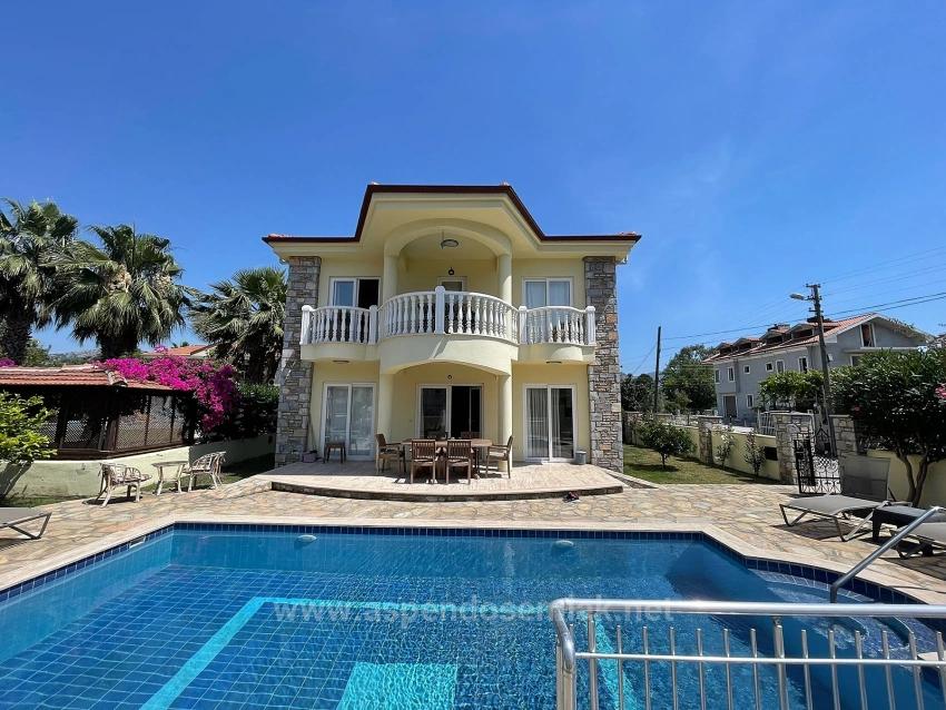 Villa For Sale In Dalyan, Maraş With View Of The King's Tombs