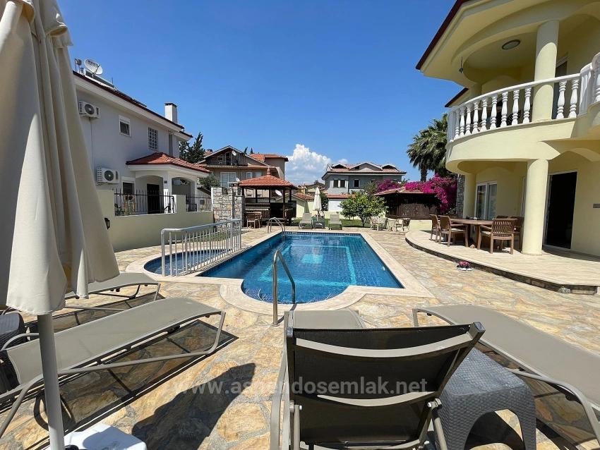 Villa For Sale In Dalyan, Maraş With View Of The King's Tombs