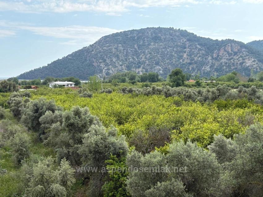 In Çandır, 1.721M2 Land For Sale With Sea And Lake View