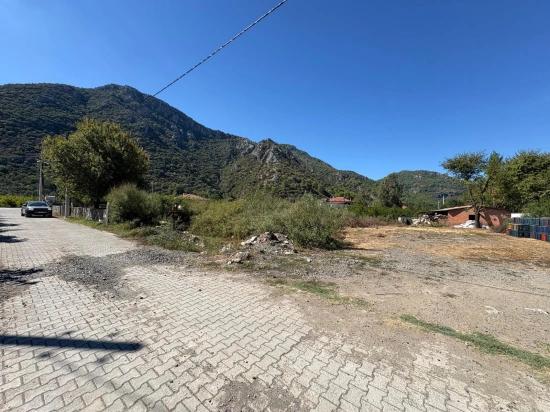 Land For Sale With Construction Permit In The Village Settlement Area In Mergenli