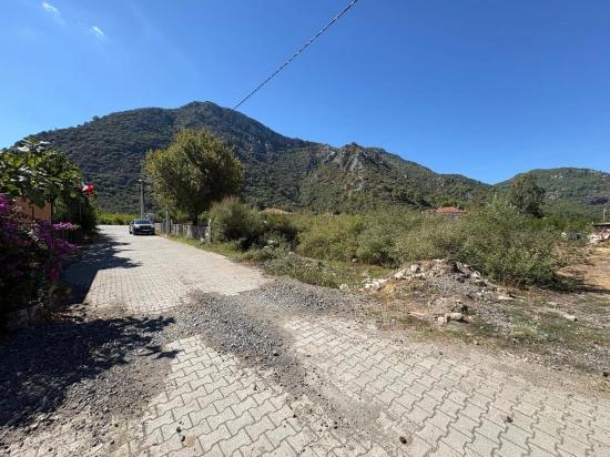 Land For Sale With Construction Permit In The Village Settlement Area In Mergenli