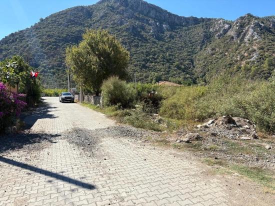 Land For Sale With Construction Permit In The Village Settlement Area In Mergenli