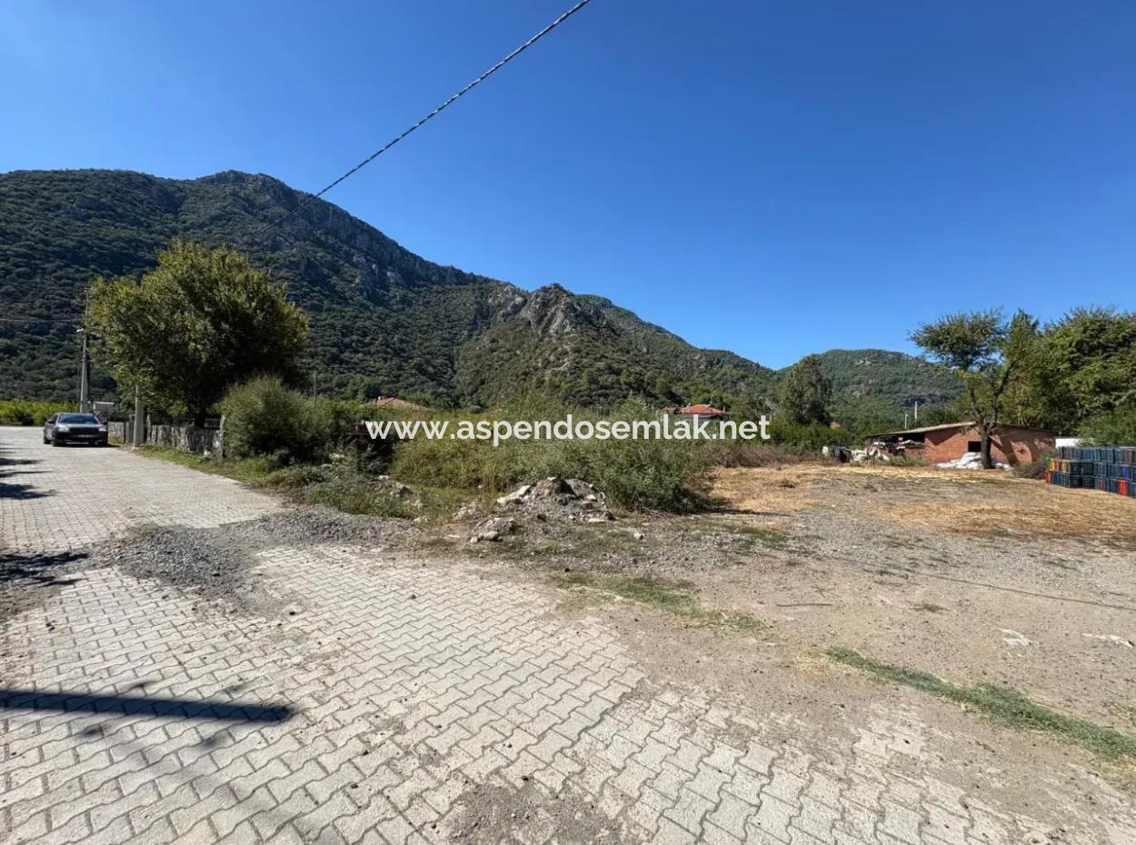 Land For Sale In The Village Built-Up Area In Mergenli