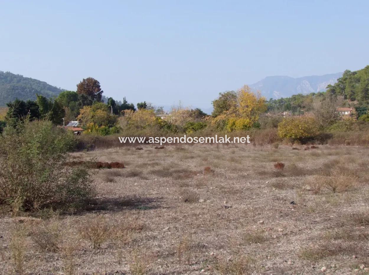6850M2 Zoning Land With Sea View In Çamlı