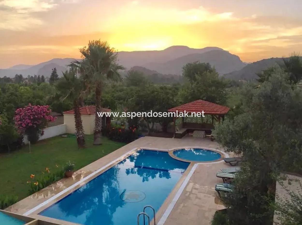 Villa For Sale In Dalyan Arikbaşın