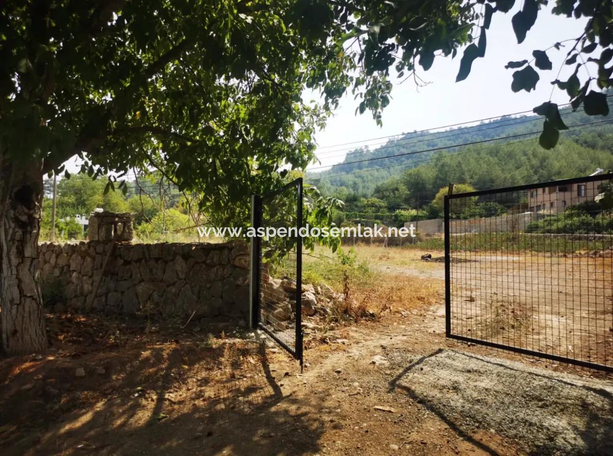 1245M2  Land For Sale In Marmaris Çamlı