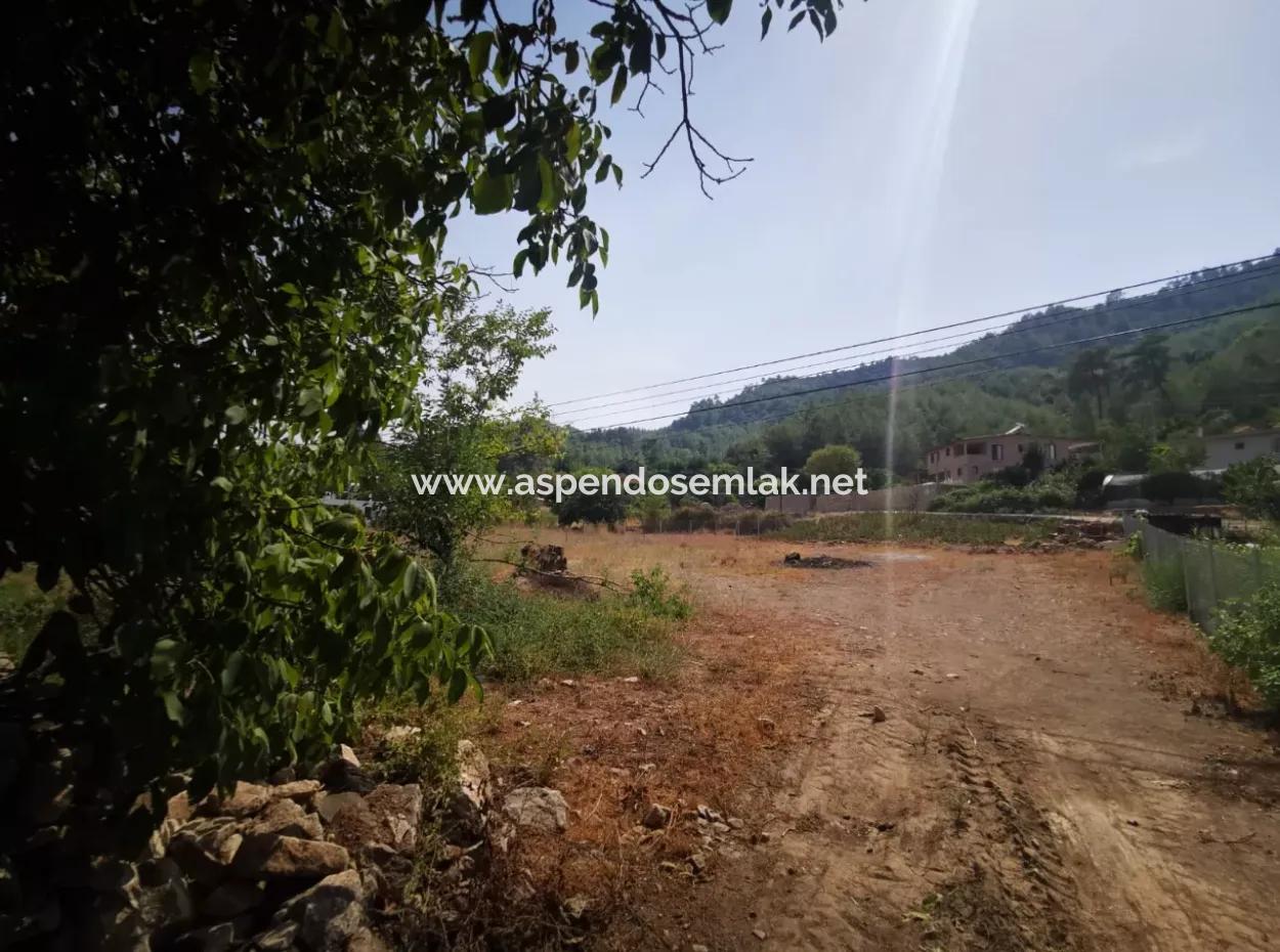 1245M2  Land For Sale In Marmaris Çamlı