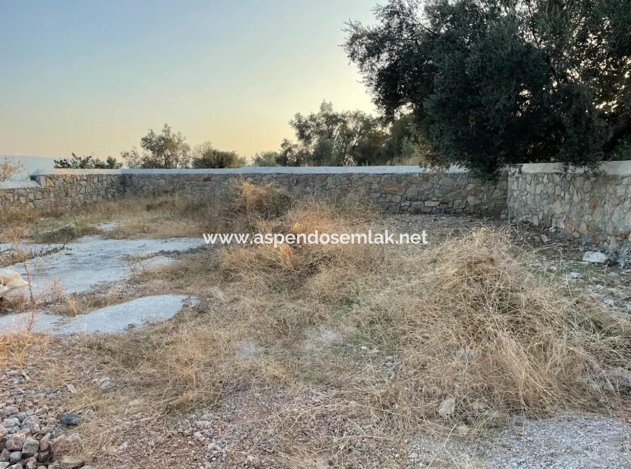 552M2 Land For Sale In Akyaka Kandillide With Sea View