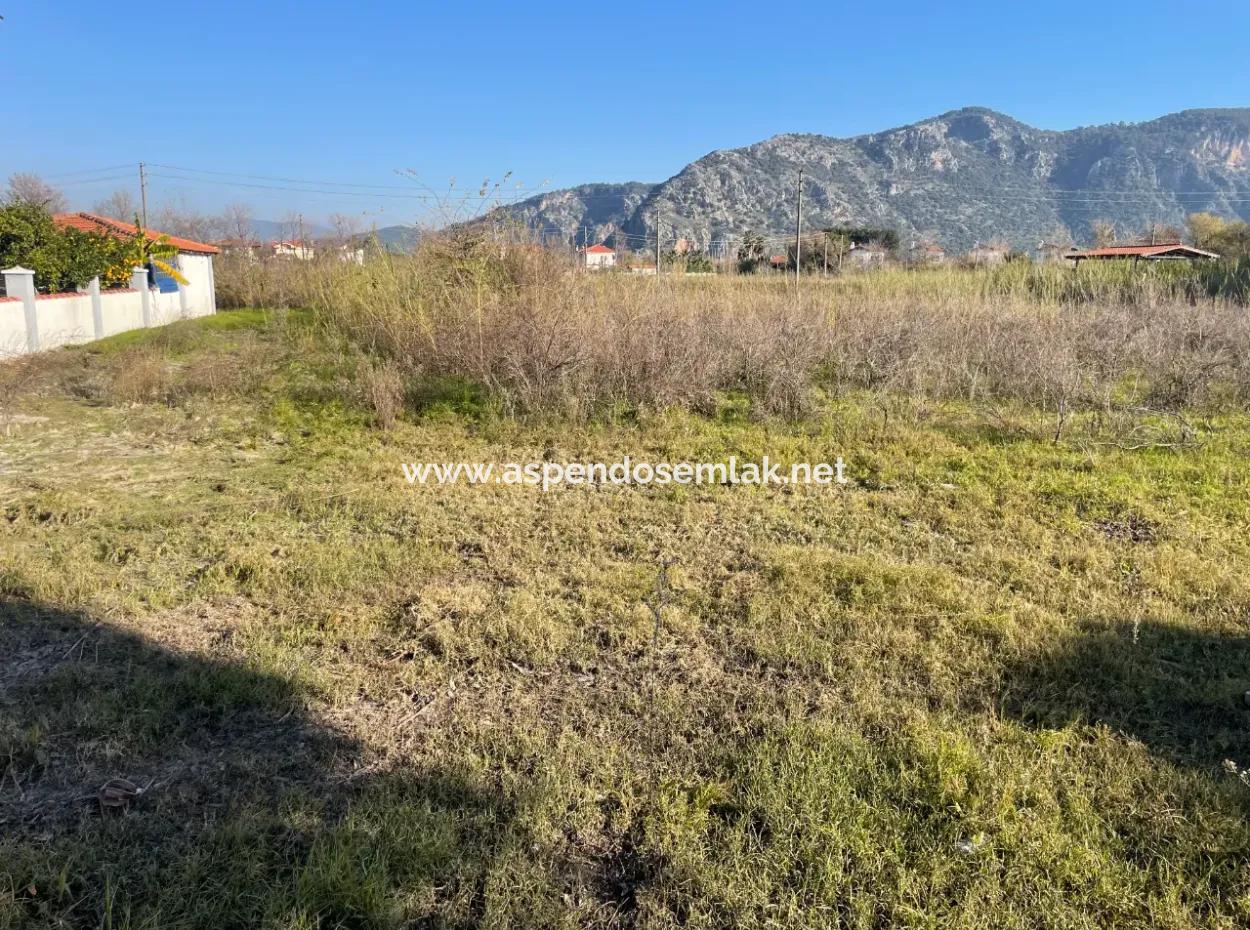 Dalyan 1000M2 Köşebaşı Land For Sale