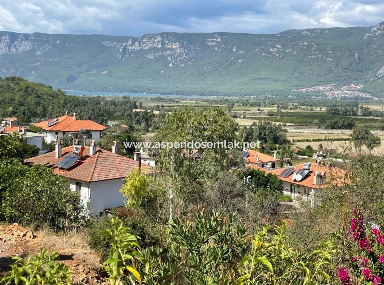 Land For Sale In Akçapnar With Sea View 500M2 Zoning