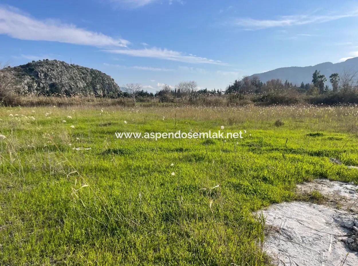 6800 M2 Land For Sale In Dalyan With 5% Residential Zoning