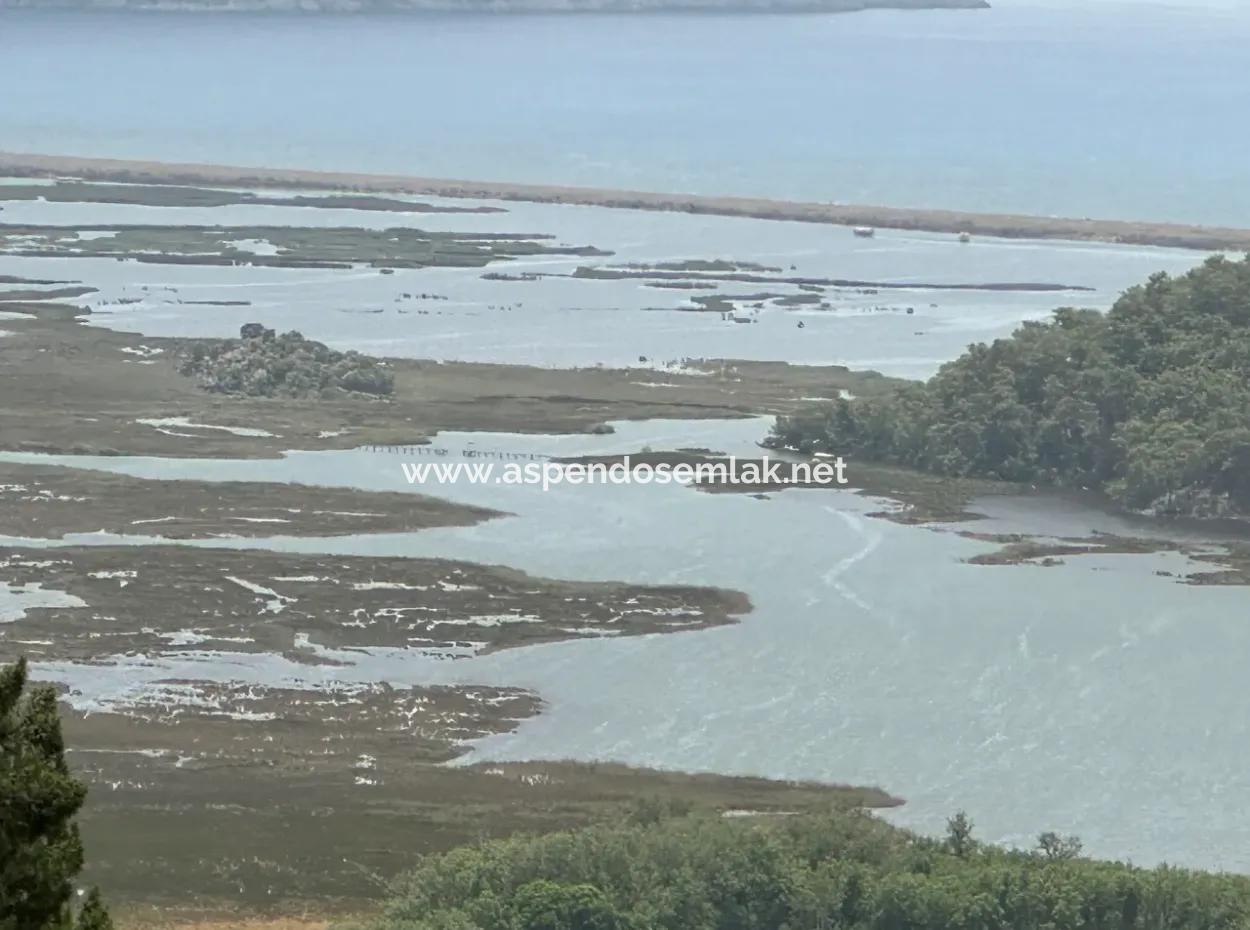 Land For Sale In Çandır With Lake Sea View
