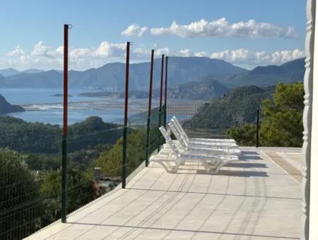 2 1 Rental Villas With Full Sea View In Gökbelde