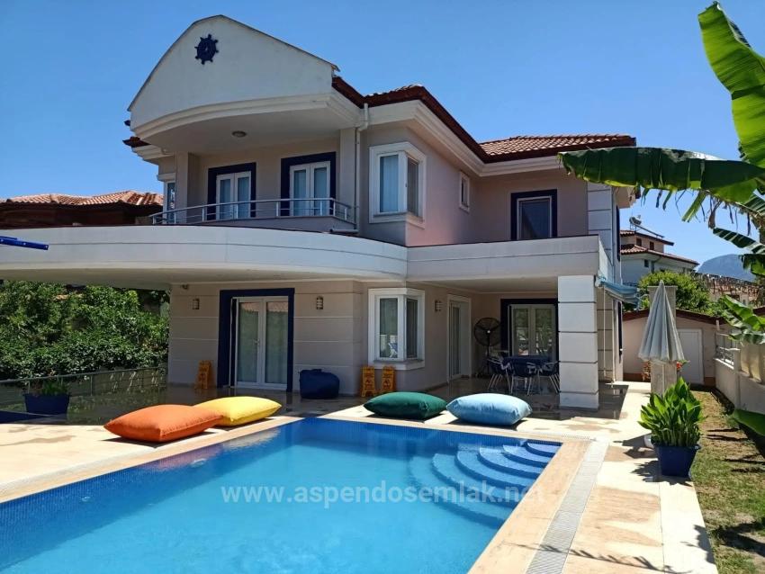 Dalyan Gülpınar 573M2 İçerisinde Satılık 4+1 Villa