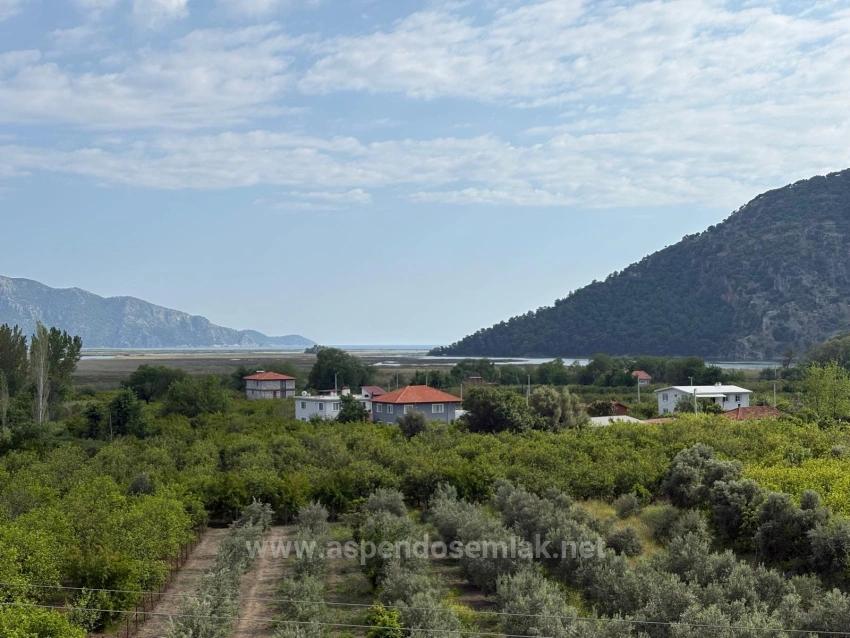 Çandır'da Deniz Ve Göl Manzaralı 1.721M2 Satılık Tarla