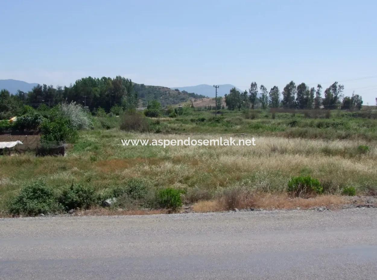 Fethiye Satılık Ticar Arsa Anayola Sıfır 2500M2 Satılık Kelepir Arsa