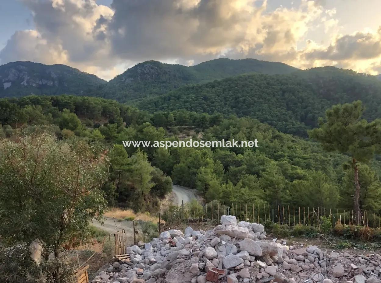 Gökbel'de 1000M2 Deniz Manzaralı Satılık Arsa