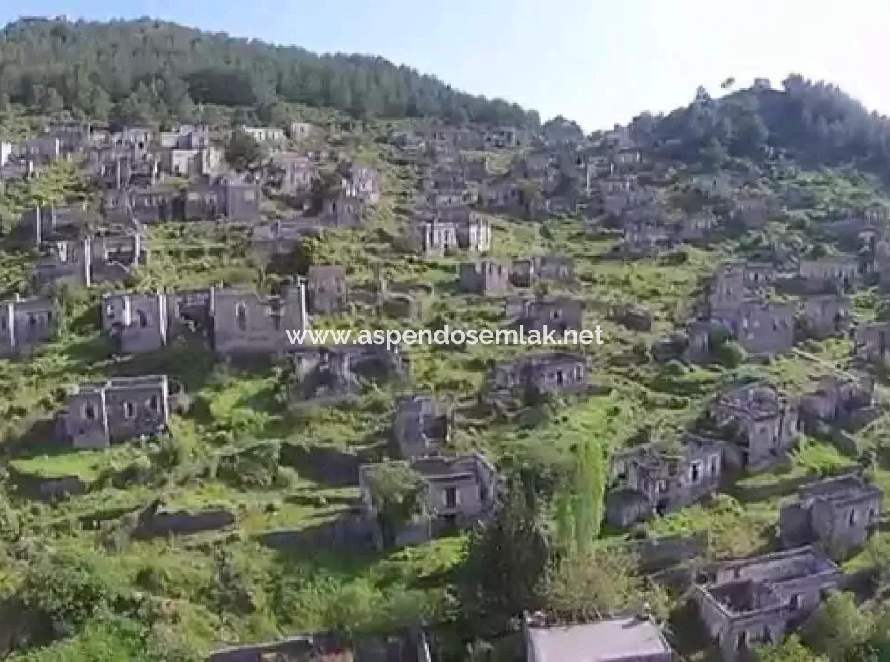 Fethiye Kayaköy'de Satılık Arsa